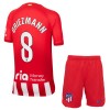 Officiële Voetbalshirt + Korte Broek Atlético Madrid Griezmann 8 Thuis 2023-24 - Kids